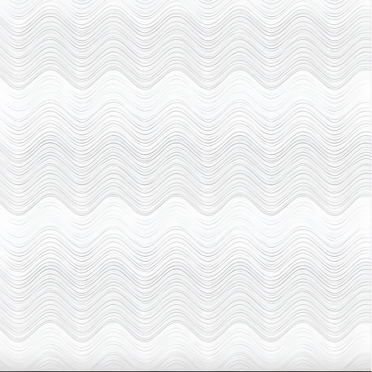 Wavy Thread in White
