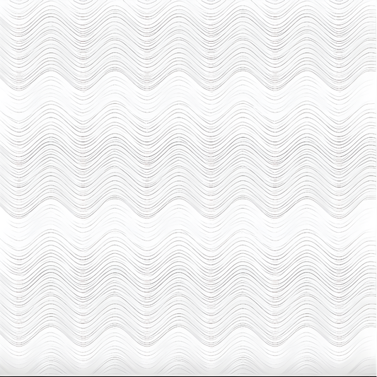 Wavy Thread in Pure  White