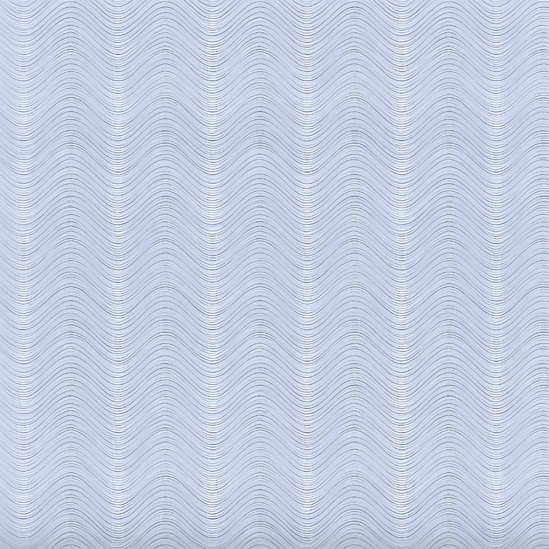 Wavy Thread in Light  Blue